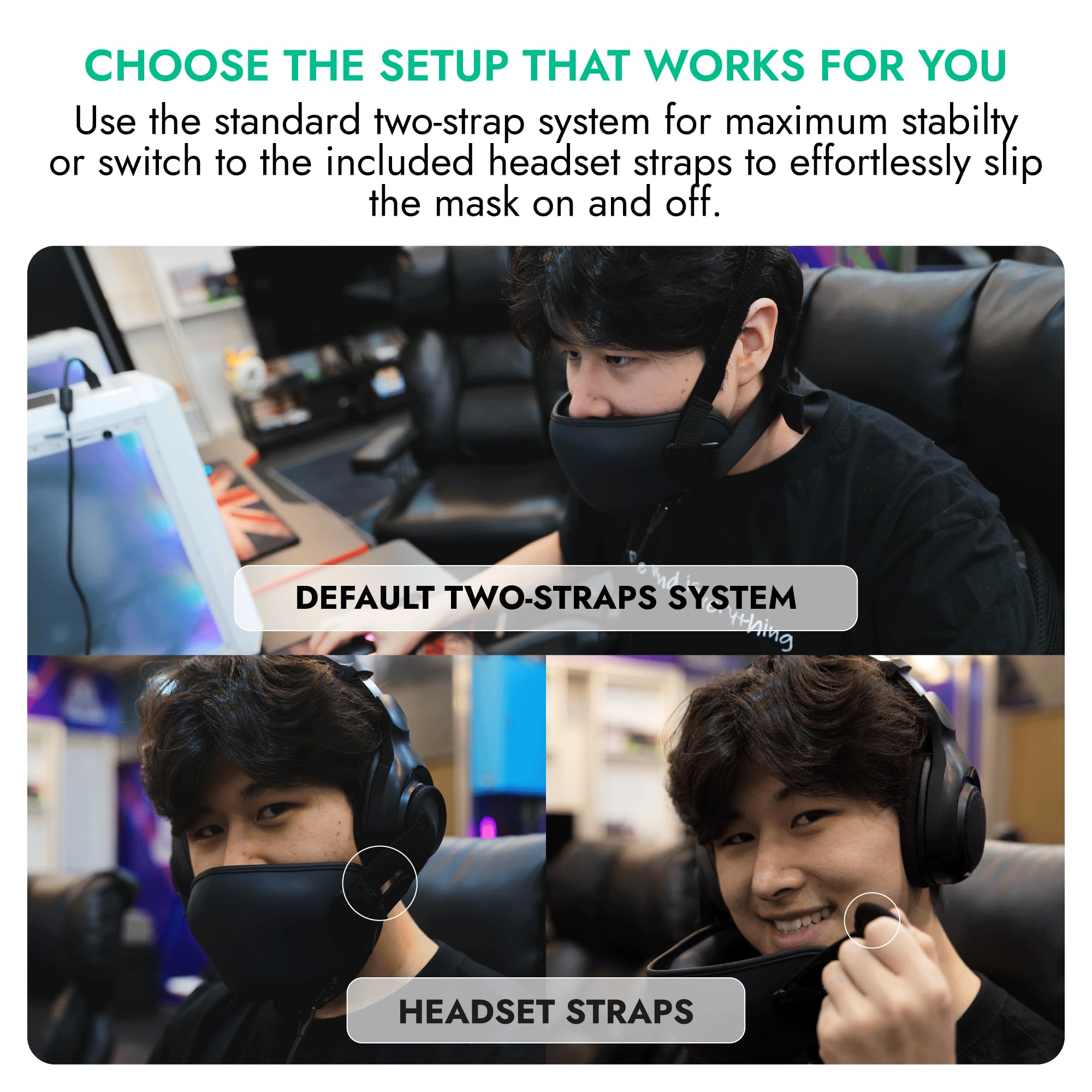 Amazon.com: METADOX VEKTA Soundproof Gaming Mask – Up to 30 dB